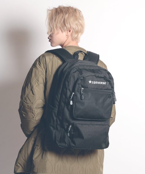 MAISON mou(メゾンムー)/【CONVERSE/コンバース】POLY 2POCKET BACKPACK M/バッグパック/img01