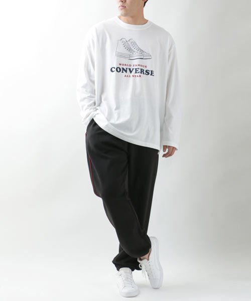 MARUKAWA(大きいサイズのマルカワ)/【CONVERSE】コンバース 大きいサイズ スウェットパンツ ロゴ プリント スエット イージーパンツ ロングパンツ ボトム リラックス 部屋儀/img08