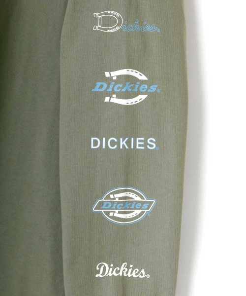 LAZAR(ラザル)/【Lazar】Dickies/ディッキーズ 【別注】 ビッグシルエット 袖プリント ロゴ ワンポイント ロングスリーブTシャツ/img11