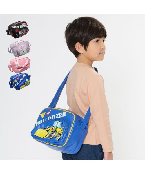 子供服 Kids Foret キッズフォーレ 働く車 ユニコーン リボン通園バッグ ショルダーバック B キッズフォーレ Kids Foret Magaseek