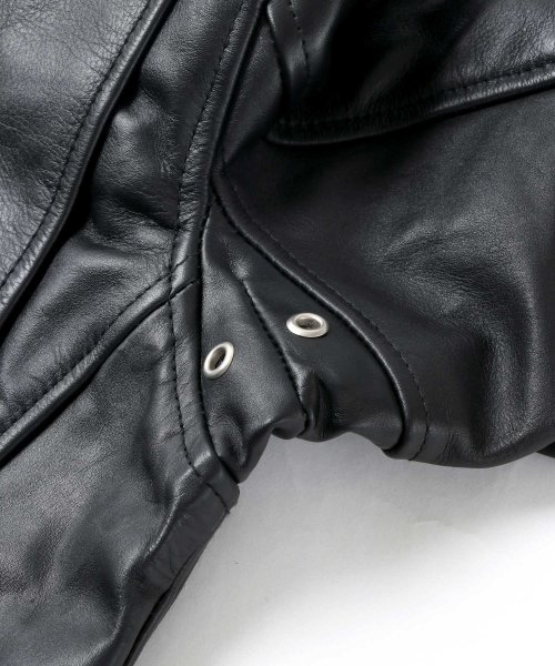 SITRY(SITRY)/【SITRY】Real leather Cowhide Single riders/牛革製シングルライダース/img08