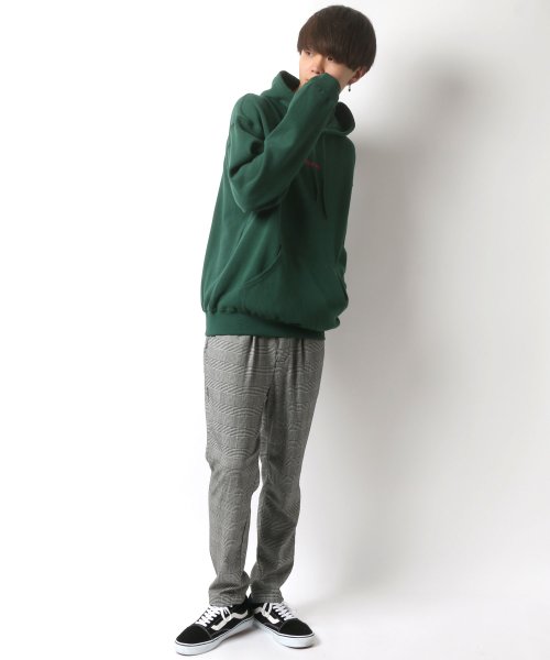 SITRY(SITRY)/【SITRY】VISION STREET WEAR/ヴィジョンストリートウエア ビッグシルエット USAコットン ロゴ刺繍プルオーバーパーカー/img16