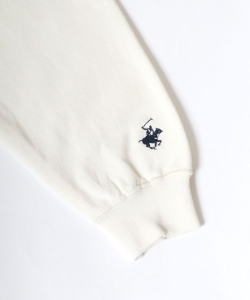 salong hameu(salong hameu)/【Salong hameu】BEVERLY HILLS POLO CLUB◆フロントロゴ刺繍短め丈スウェットトレーナー/img03