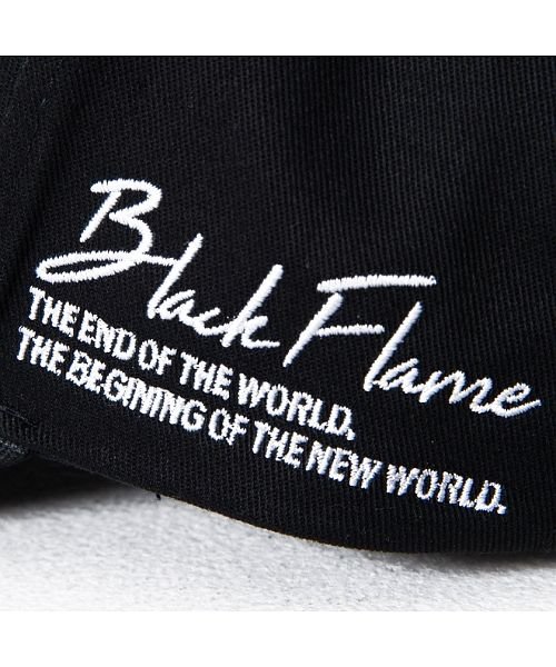 SB Select(エスビーセレクト)/BLACK FLAME【ブラックフレイム】ロゴ刺繍ロングストラップキャップ/img05