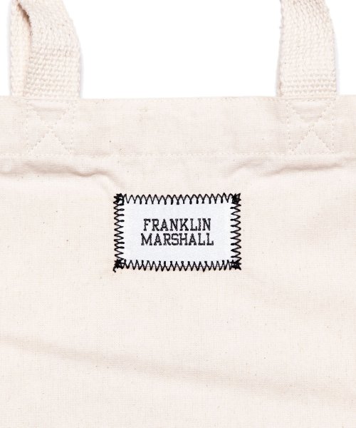 MAISON mou(メゾンムー)/【FRANKLIN & MARSHALL/フランクリンマーシャル】Cotton canvas Embrem Print Tote/img02