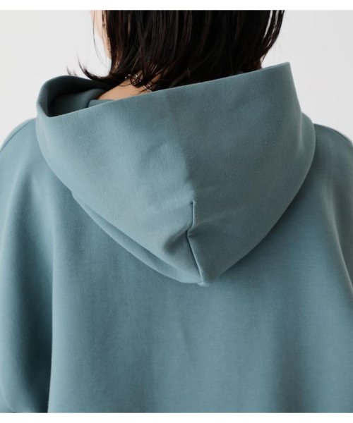 AZUL by moussy(アズールバイマウジー)/CARDBOARD MATERIAL HOODIE/img09