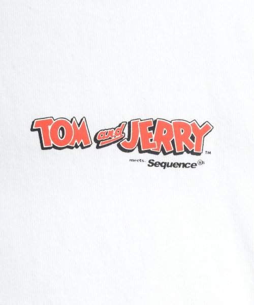 salong hameu(salong hameu)/【Salong hameu】TOM&JERRY/トムとジェリー 袖プリント・バックプリントロンT/img07