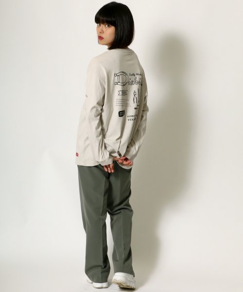 salong hameu(salong hameu)/【Salong hameu】Dickies◆バックプリント 袖プリント バナーロゴ ビッグロンT/img22