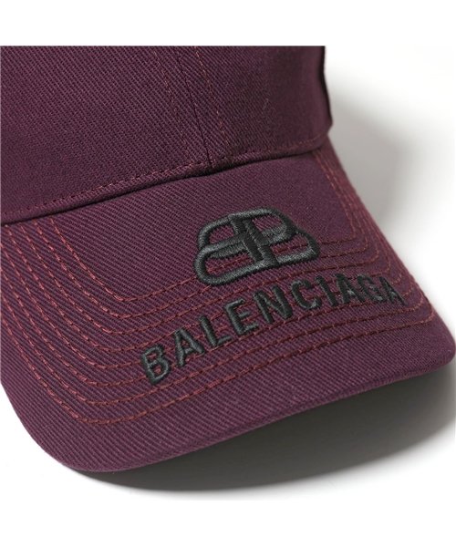 BALENCIAGA(バレンシアガ)/【BALENCIAGA(バレンシアガ)】577548 410B2 5060 HAT BB VISOR CAP ロゴ刺繍 ベースボールキャップ 帽子 メンズ/img06