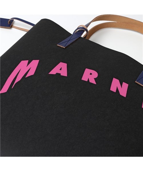 MARNI(マルニ)/【MARNI(マルニ)】SHMPQ10A07 P3951 セルロース ショッピングバッグ トートバッグ ロゴ 鞄 Z2N30 レディース/img06