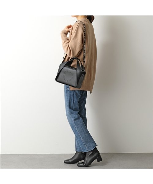 Stella McCartney(ステラマッカートニー)/【STELLA McCARTNEY(ステラマッカートニー)】700139 W8542 MEDIUM TOTE BAG ショルダーバッグ ジャガードロゴベルト パ/img02