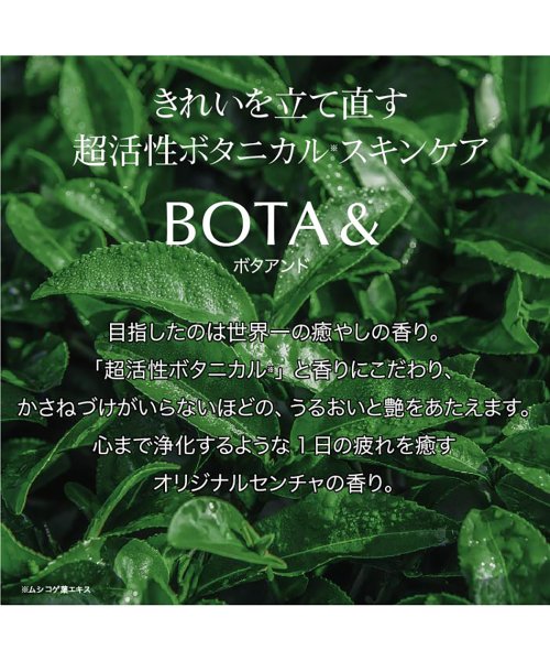 BOTA&(ボタアンド)/ボタアンド　ザ　クレンジング  センチャ/img01