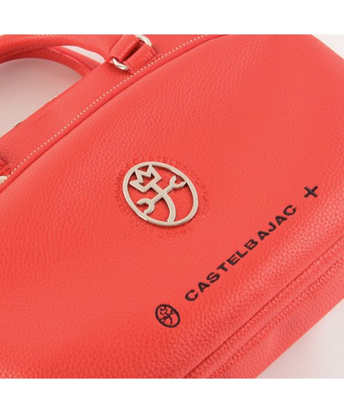 カステルバジャック トートバッグ ハンドバッグ メンズ レディース ファスナー付き ブランド ミニ 小さめ CASTELBAJAC 026521 