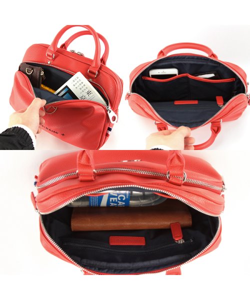 カステルバジャック トートバッグ ハンドバッグ メンズ レディース ファスナー付き ブランド ミニ 小さめ CASTELBAJAC 026521 