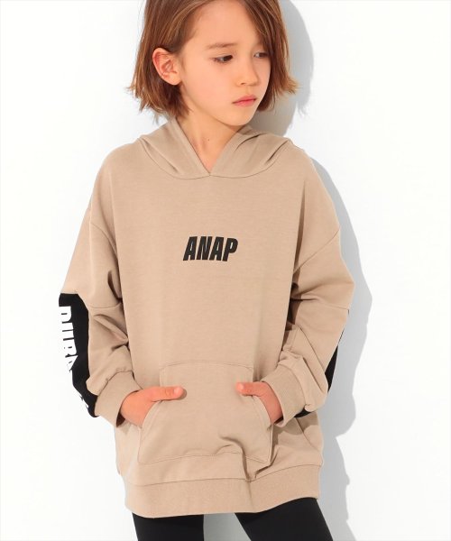 ANAP KIDS(アナップキッズ)/袖切替フードトレーナー/img07