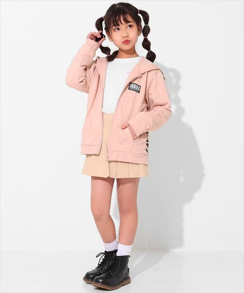 ANAP KIDS(アナップキッズ)/サイド切替ジップパーカー/img14