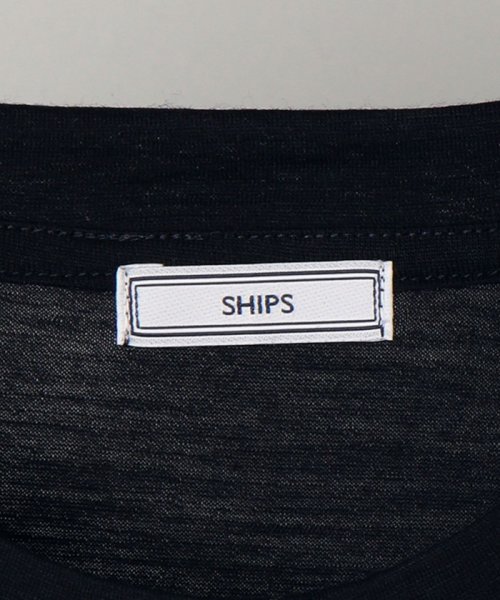 SHIPS MEN(シップス　メン)/SHIPS: 【ウォッシャブル】 super 100s 梳毛ウールジャージ クルーネックTシャツ/img05