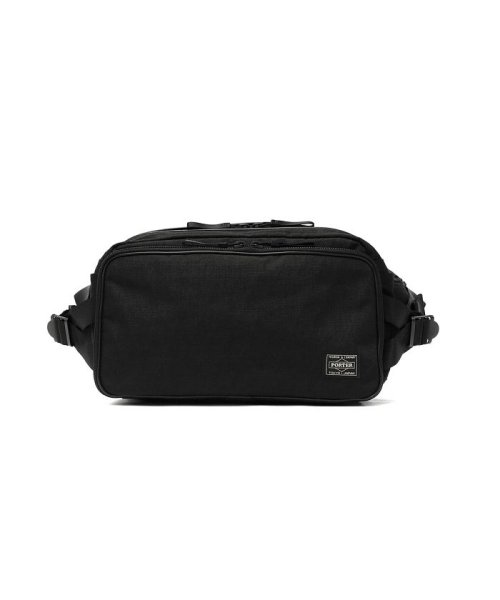 ポーター ハイブリッド ウエストバッグ 737－17805 ウエストポーチ 吉田カバン PORTER HYBRID 斜めがけ ×1 強度 軽さ 防水性 また ×2 ジップポケット
