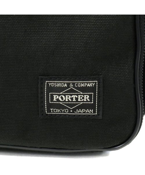 ポーター ハイブリッド ウエストバッグ 737－17805 ウエストポーチ 吉田カバン PORTER HYBRID 斜めがけ ×1 強度 軽さ 防水性 また ×2 ジップポケット