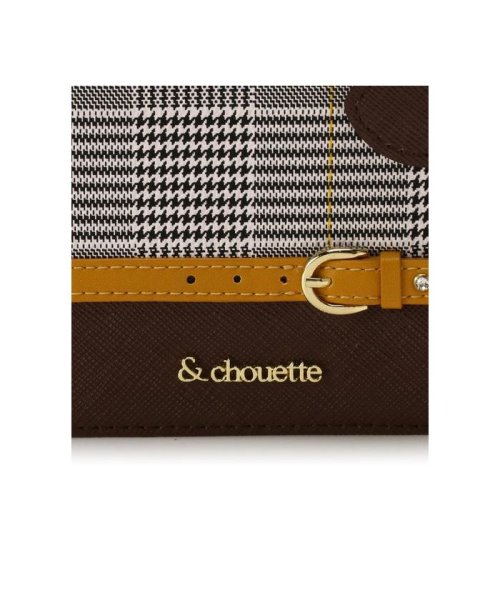 & chouette(アンドシュエット)/グレンチェックパスポートケース/img12