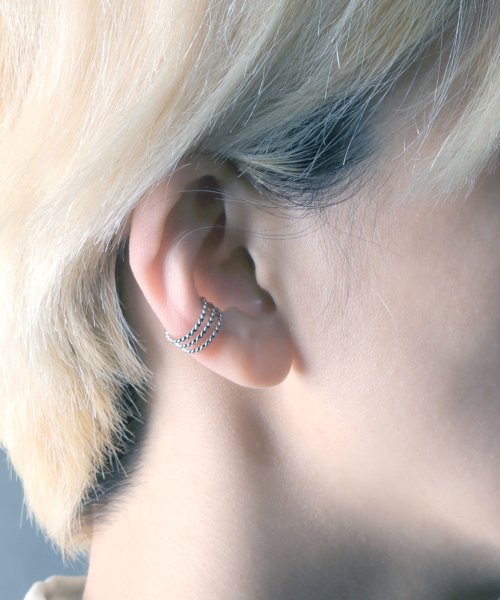 MAISON mou(メゾンムー)/【YArKA/ヤーカ】silver925 twist line ear cuff /シンプルイヤーカフ シルバー925 /img02