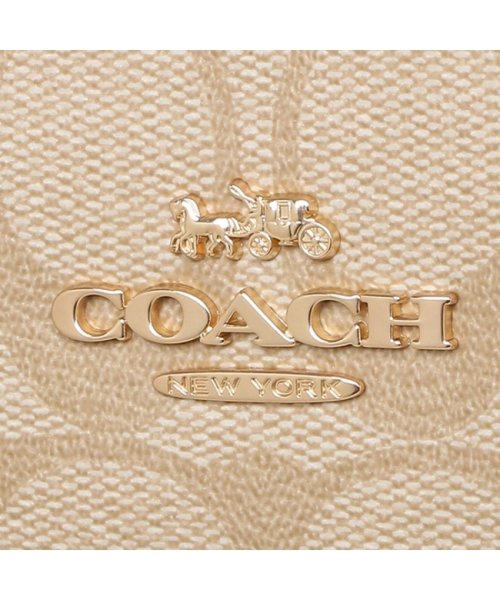 COACH(コーチ)/コーチ トートバッグ アウトレット シグネチャー カーキホワイト レディース COACH 4455 IMDQC/img08