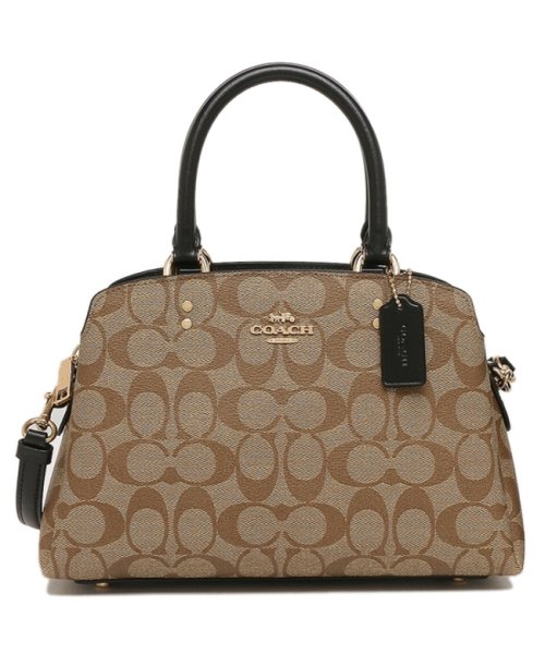 コーチ ハンドバッグ ショルダーバッグ アウトレット シグネチャー キャリオール ミニサイズ ベージュ レディース Coach Imcbi コーチ Coach Magaseek