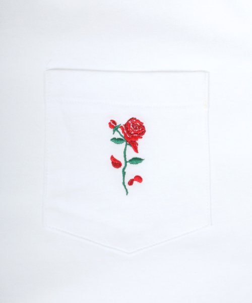 SITRY(SITRY)/【SITRY】バラシシュウTEE/薔薇刺繍Ｔシャツ<ワイドシルエット>/img03