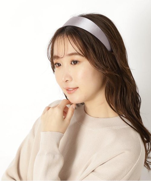 サテンワイドカチューシャ ナチュラルビューティーベーシック Natural Beauty Basic Magaseek