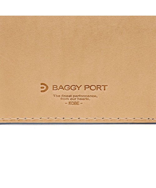 BAGGY PORT(バギーポート)/バギーポート 財布 BAGGY PORT 二つ折り財布 BOX型小銭入れ KOI コーアイ 二つ折り 本革 藍染め 小さめ コンパクト ZYS－087/img15