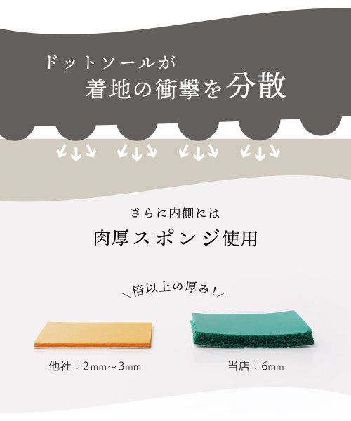 sankyoshokai(サンキョウショウカイ)/バレエシューズレディース靴 ボロネーゼ製法/img05