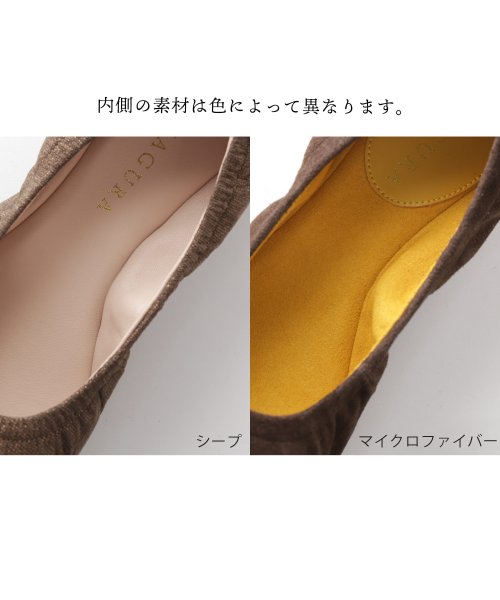 sankyoshokai(サンキョウショウカイ)/バレエシューズレディース靴 ボロネーゼ製法/img09