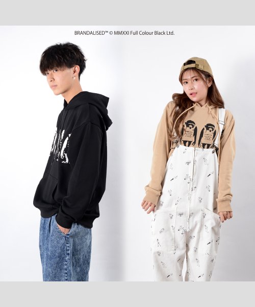 1111clothing(ワンフォークロージング)/バンクシー ファッション パーカー メンズ パーカー レディース Banksy 正規ライセンス スウェット フーディ スエット フード プルパーカー トップス /img13