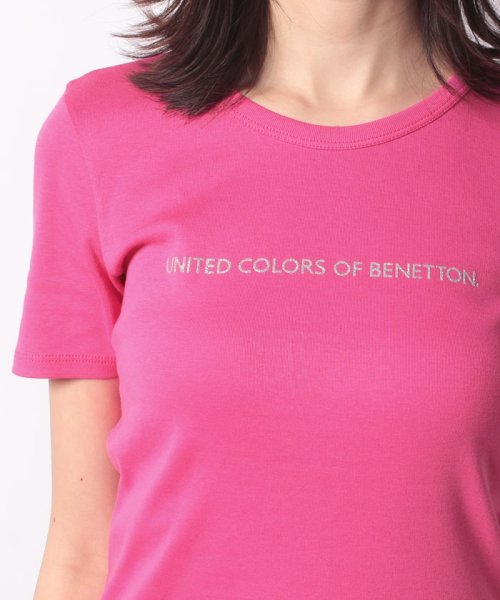 BENETTON (women)(ベネトン（レディース）)/ロゴクルーネックTシャツ・カットソー/img30