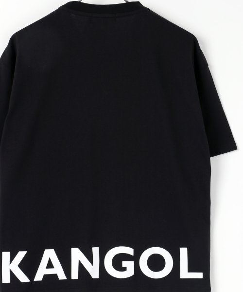 LAZAR(ラザル)/【Lazar】KANGOL/カンゴール オーバーサイズ ロゴ 刺繍 バックプリント Tシャツ/img09