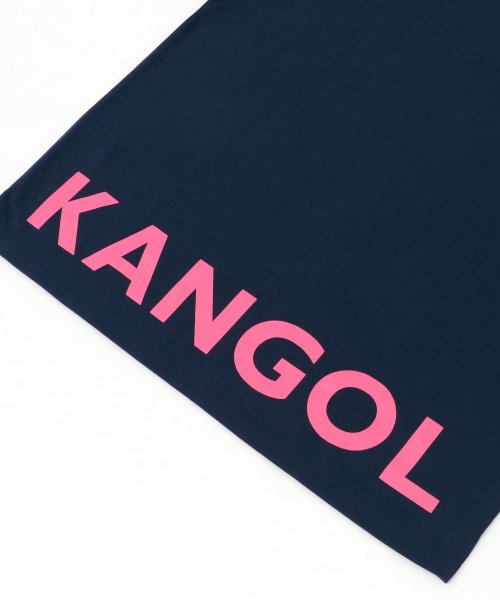 LAZAR(ラザル)/【Lazar】KANGOL/カンゴール オーバーサイズ ロゴ 刺繍 バックプリント Tシャツ/img21