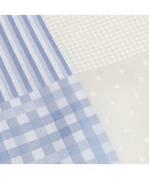 TOKYO SHIRTS(TOKYO SHIRTS)/ポケットチーフ 絹100% ブルー系 4面異柄 ビジネス フォーマル/img02