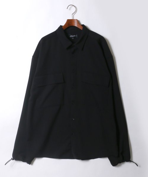 SITRY(SITRY)/【SITRY】オーバーサイズ 袖コード付き CPOシャツジャケット/img02