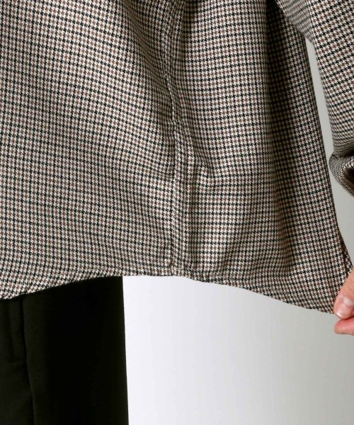 SITRY(SITRY)/【SITRY】オーバーサイズ 袖コード付き CPOシャツジャケット/img14