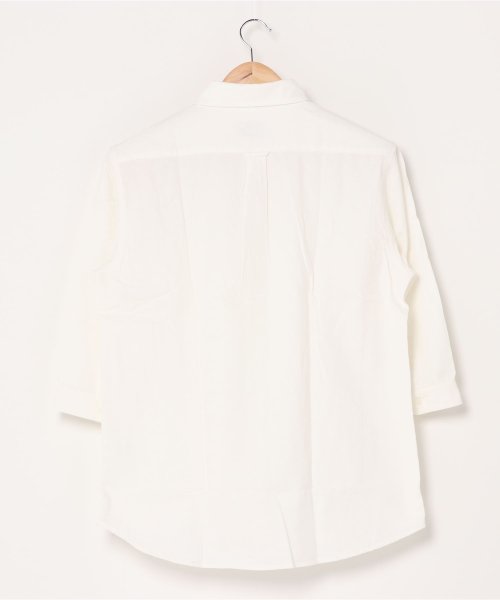 SITRY(SITRY)/【SITRY】コットンパナマ レギュラーカラーシャツ/7分袖/img01