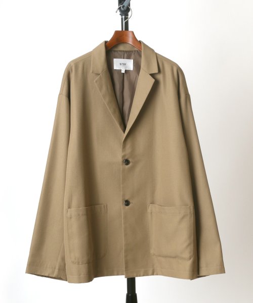 SITRY(SITRY)/【SITRY】T/R 2B tailored collar jacket テーラードカラージャケット/img04