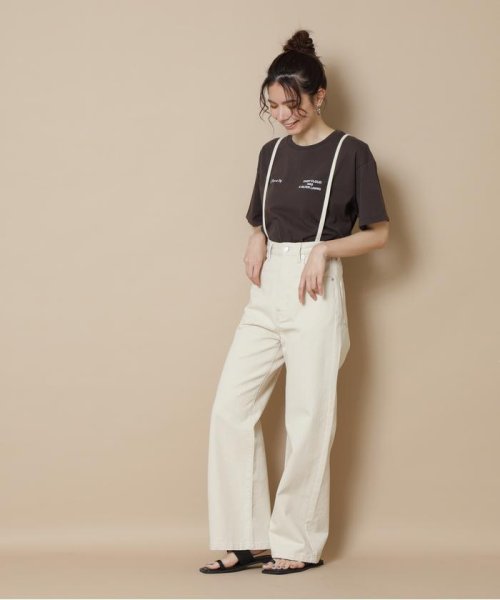 N Natural Beauty Basic(エヌナチュラルビューティベーシック)/サスペンダー付ワイドデニム《S Size Line》/img18