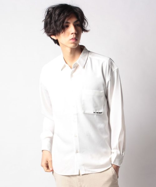 Wisdom シシュウbigシャツ ジーンズメイト Jeans Mate Magaseek