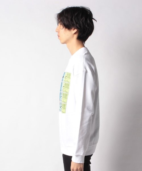 BENETTON (mens)(ベネトン（メンズ）)/【PEANUTSコラボ】JCCスヌーピー＆ウッドストックプリントスウェットトレーナー/img10