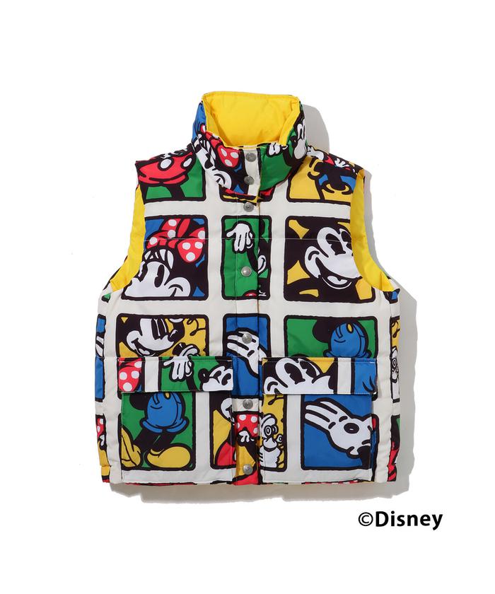 セール】DISNEY DOWN VEST DANDELION W/PRINT(503807351) | リーバイス