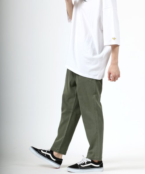 SITRY(SITRY)/【SITRY】Stretch Ankle trousers/ストレッチ アンクル トラウザー/シェフパンツ/イージーパンツ/img09