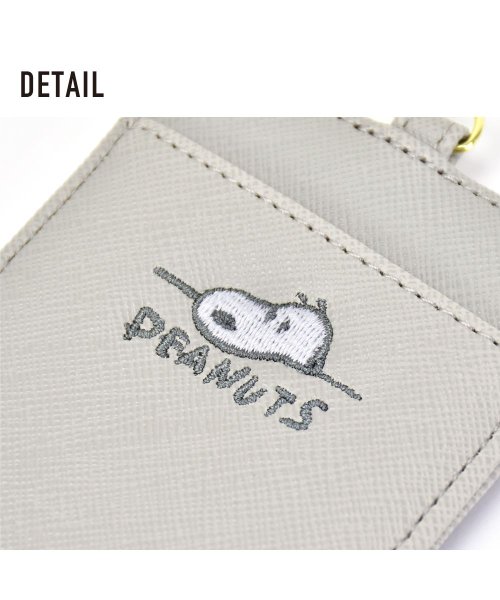 スヌーピー パスケース 定期入れ カードケース 定期 入れ レディース 女子 カード2枚収納 コイルコード 合成皮革 Puレザー ランナー Runner Magaseek