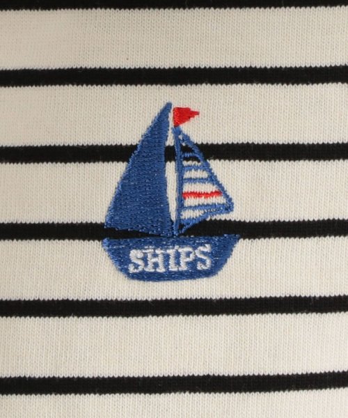 SHIPS KIDS(シップスキッズ)/SHIPS KIDS:ボーダー リバーシブル マント/img04