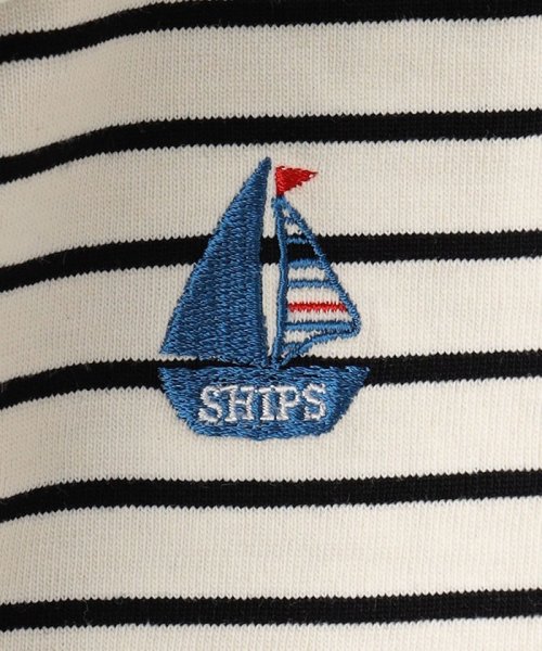 SHIPS KIDS(シップスキッズ)/SHIPS KIDS:ボーダー リバーシブル マント/img06