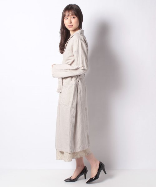 セール アーバンリサーチ アウトレット Urban Research Outlet Doors Siiwa リネンコットンwオーバーコート 503805930 Magaseek